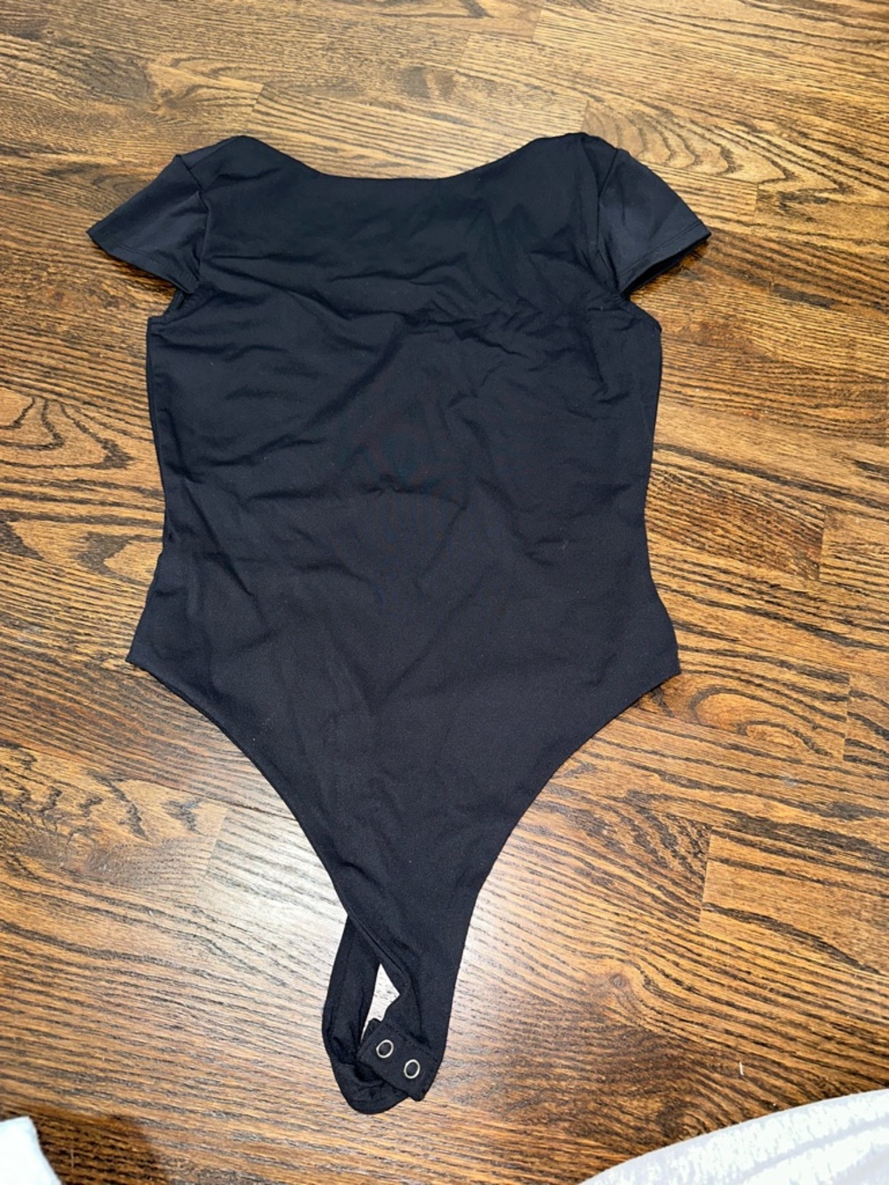 Forever 21 Black Short-Sleeve Kids Bodysuit
